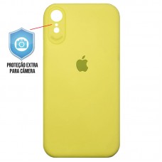 Capa para iPhone XS Max - Emborrachada Protector Amarela